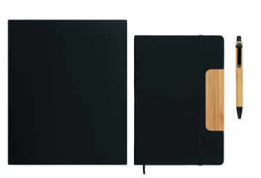 Logotrade business gift image of: A5 RPET notebook set