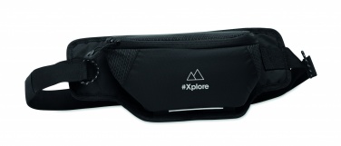 Logo trade promotional merchandise photo of: Hiking waist bag in 420D nylon