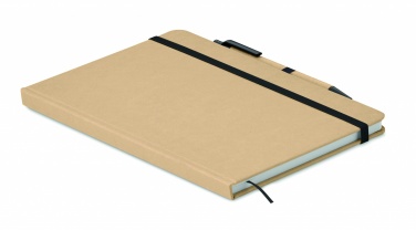 Logotrade promotional giveaways photo of: Caratil A5 notebook in recycled carton