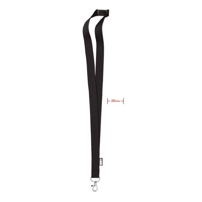Logotrade corporate gifts photo of: Lanyard in RPET 20 mm