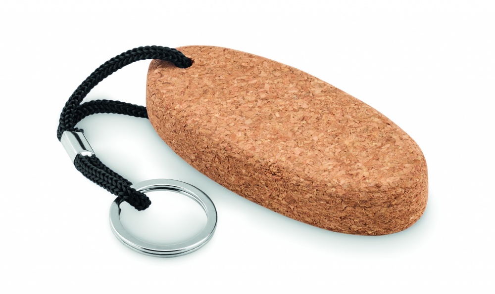 Logo trade promotional giveaways image of: Floating cork key ring Lohja