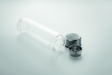 Logo trade promotional giveaways picture of: Bottle with touch thermometer