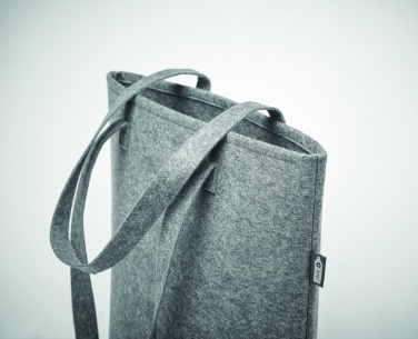 Logo trade promotional item photo of: RPET felt shopping bag