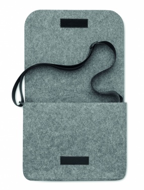 Logo trade advertising products image of: RPET felt laptop bag
