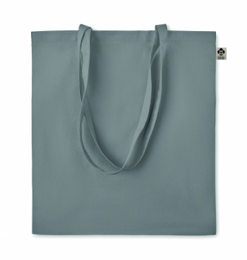 Logo trade promotional merchandise picture of: Organic cotton shopping bag