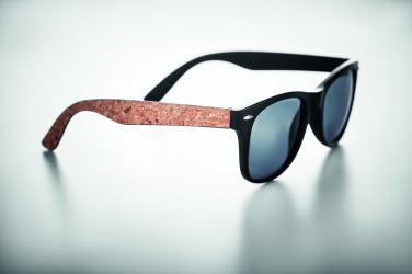 Logo trade advertising products image of: Sunglasses with cork arms TALLINN