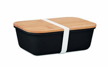 Logo trade promotional gifts picture of: Lunch box with bamboo lid