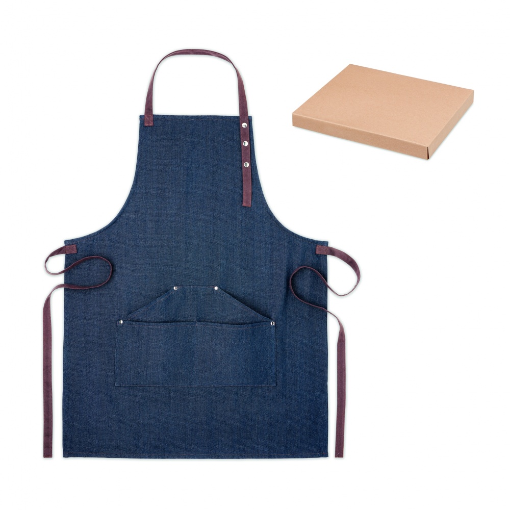Logotrade promotional item image of: Denim apron 240 gr/m²