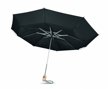 Logo trade business gifts image of: 23 inch 190T RPET umbrella
