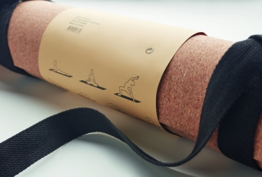 Logo trade promotional items picture of: Cork yoga mat