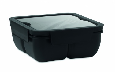 Logo trade promotional item photo of: Lunch box with cutlery 600ml