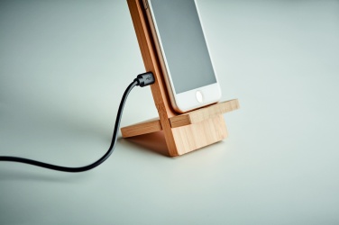 Logo trade promotional giveaway photo of: Wireless charger stand 10W