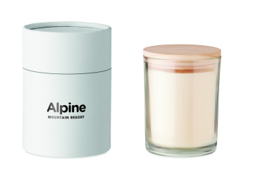 Logo trade advertising products picture of: Vanilla fragranced candle