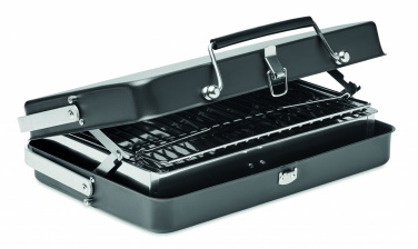 Logo trade promotional items picture of: Portable barbecue and stand