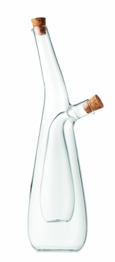Logo trade business gift photo of: Glass oil and vinegar bottle