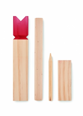 Logotrade advertising product picture of: Pinewood outdoor throwing game