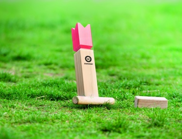 Logo trade promotional item photo of: Pinewood outdoor throwing game