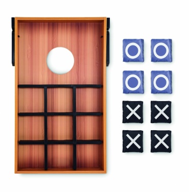 Logo trade promotional merchandise image of: Double sided MDF game set