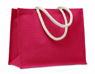 Logotrade corporate gift image of: Jute bag with cotton handle
