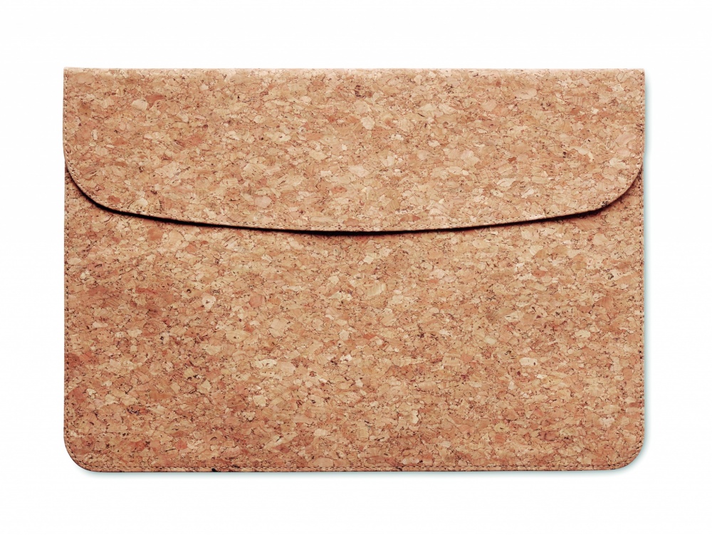 Logotrade promotional gift image of: Cork laptop bag magnetic flap