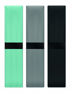 Logo trade advertising products picture of: Set of 3 fitness bands in pouch