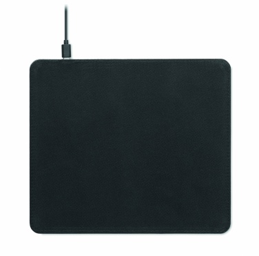 Logo trade promotional product photo of: Cork mouse mat charger 15W