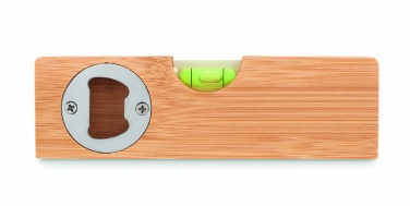 Logo trade promotional giveaway photo of: Spirit level and bottle opener