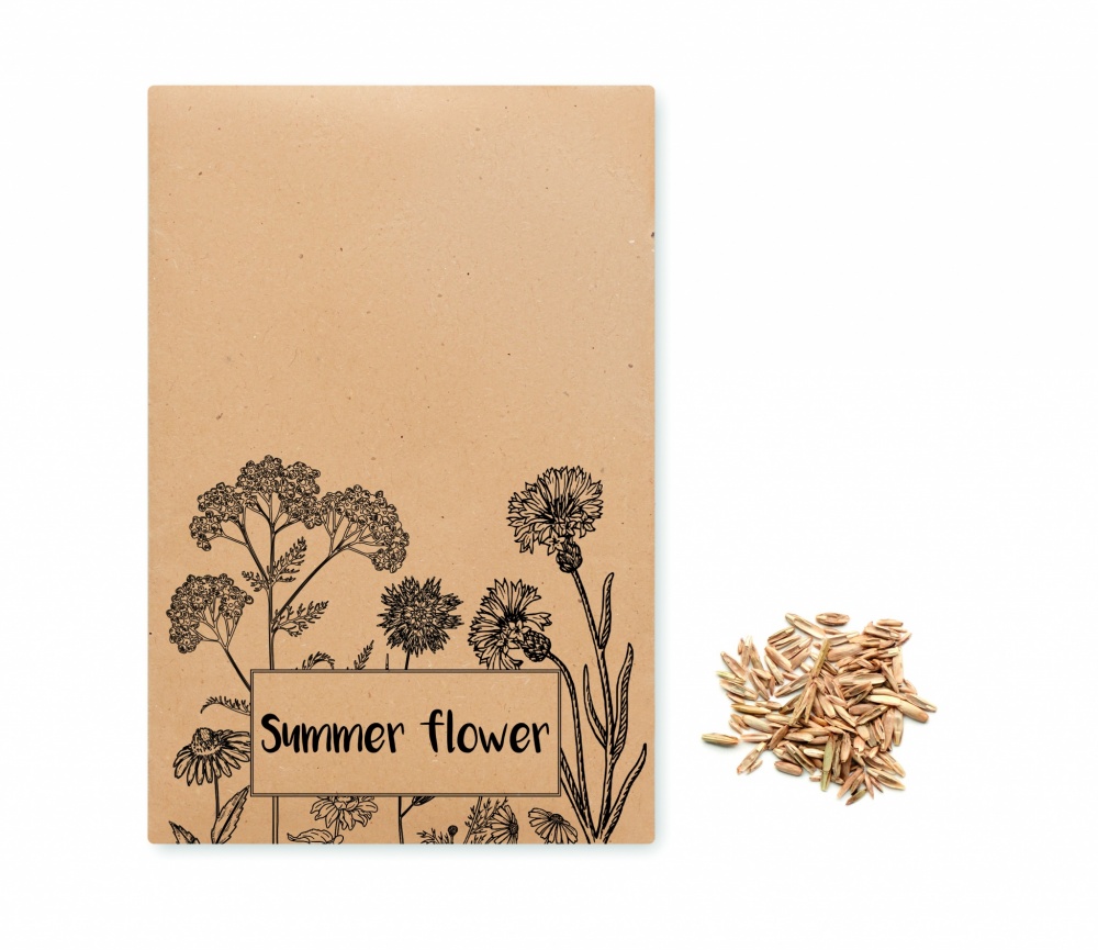 Logo trade promotional products picture of: Flowers mix seeds in envelope