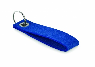Logotrade promotional gift image of: RPET felt key ring Hämeenlinna