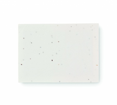 Logotrade promotional item image of: Seed paper sticky note pad