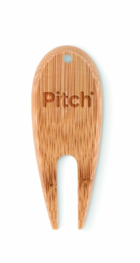 Logotrade promotional merchandise photo of: Bamboo golf divot tool