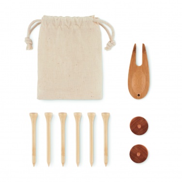 Logotrade promotional product picture of: Golf accessories set in pouch