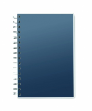 Logo trade promotional items image of: A5 RPET notebook recycled lined