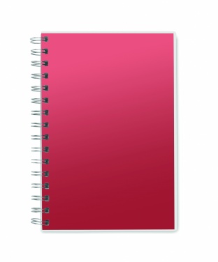 Logo trade promotional gifts image of: A5 RPET notebook recycled lined