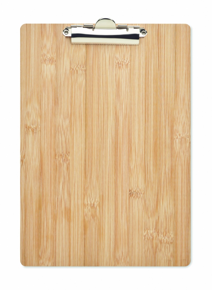Logo trade corporate gifts picture of: A4 bamboo clipboard
