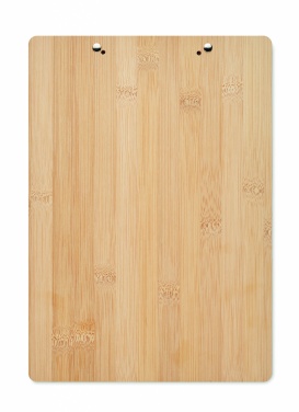 Logo trade promotional merchandise picture of: A4 bamboo clipboard