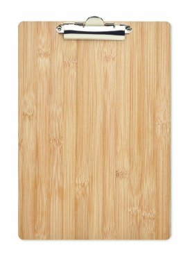 Logo trade promotional product photo of: A4 bamboo clipboard