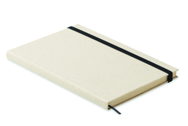 Logotrade promotional item picture of: A5 grass notebook 80 lined