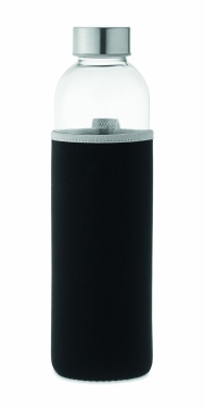 Logo trade business gift photo of: Glass bottle in pouch 750ml