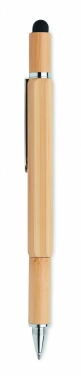 Logo trade promotional products picture of: Spirit level pen in bamboo