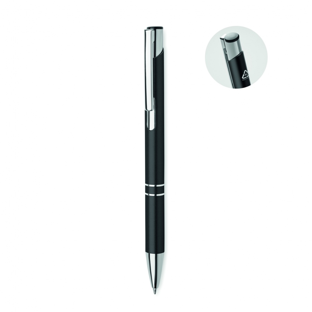 Logotrade promotional item image of: Recycled aluminium ball pen
