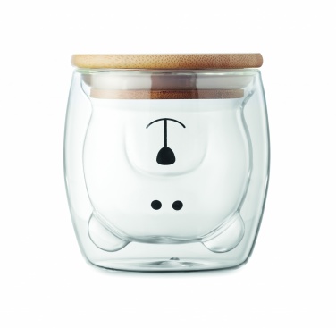 Logo trade promotional items picture of: Double wall borosilicate mug