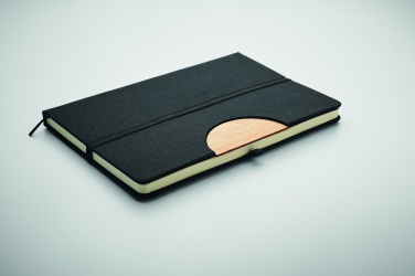 Logo trade corporate gifts picture of: A5 RPET notebook 80 lined