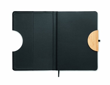 Logo trade corporate gift photo of: A5 RPET notebook 80 lined