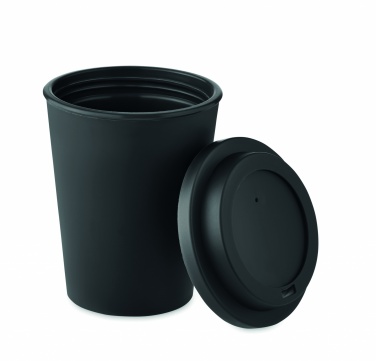 Logo trade promotional merchandise image of: Double wall tumbler PP 300 ml