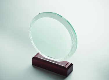 Logo trade promotional merchandise picture of: Round award plaque