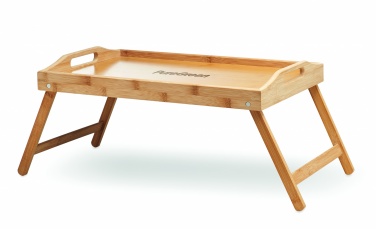 Logo trade advertising product photo of: Foldable bamboo tray