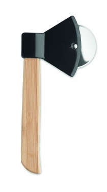 Logotrade corporate gift picture of: Pizza cutter bamboo handle