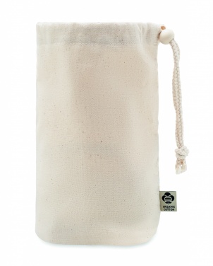 Logo trade promotional gift photo of: Small Organic cotton bag