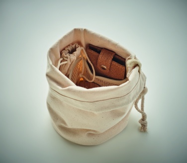 Logo trade promotional item photo of: Small Organic cotton bag